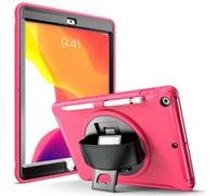 Karylax - Coque de Protection Intégrale et Support (Couleur Rose) pour Apple iPad 8 10.2 Pouces (2020) Rose G