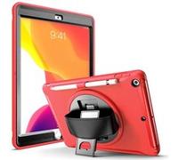 Karylax - Coque de Protection Intégrale et Support (Couleur Rouge) pour Apple iPad 7 10.2 Pouces (2019) Rouge G