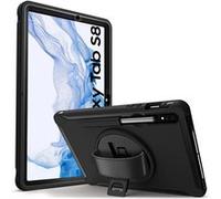 Karylax - Coque Protection Intégrale Support (Noir) pour Samsung Galaxy Tab S8 (2022) Noir G