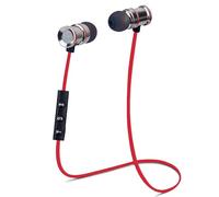 KARYLAX - Écouteurs Bluetooth sans Fil Couleur Rouge Tour de Cou Compatible pour Xiaomi Poco F5 X5, Poco M6 Pro, X6 Pro, F5 Pro, X6