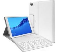 Karylax - Étui Blanc avec Clavier Azerty Bluetooth pour Tablette Blackview Tab 10 Blanc G