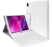 Karylax - Étui de Protection Blanc + Clavier Azerty Bluetooth pour Lenovo Tab P11 2021 (TB-J606F/J606L) Blanc