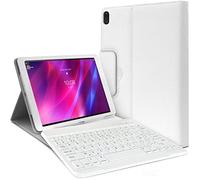 KARYLAX - Étui de Protection Blanc Clavier Azerty Bluetooth pour Lenovo Tab P11 Plus (TB-J616) / Lenovo Tab P11 11" 2021 (TB-J606/TB-J607)