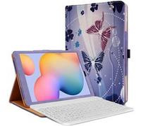 Karylax - Étui de Protection + Clavier AZERTY HF06 pour Galaxy Tab S6 Lite 10.4 2022/2020 (SM-P610/P615) Motif G