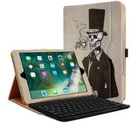 Karylax - Étui de Protection + Clavier AZERTY KJ19 pour iPad Air 1 / Air 2 (9.7 Pouces) Motif G