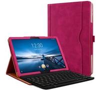 Karylax - Étui de Protection + Clavier AZERTY Rose Fuschia pour Lenovo Tab M10 HD (2e génération) TB-X306X Rose Fuschia G