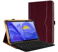 KARYLAX - Étui de Protection Couleur Bordeau + Clavier AZERTY Bluetooth, Coque Housse pour Tablette Archos T101 WiFi 10,1 Pouces