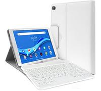Karylax - Étui de Protection de Protection Blanc + Clavier Azerty pour Lenovo Tab K10 TB-X6C6F 10.3"