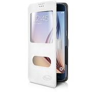KARYLAX - Etui de Protection Double S-View Universel M Blanc pour Danew Konnect 557