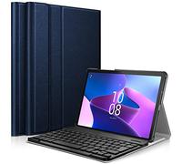Karylax - Étui de Protection Slim (Bleu) + Clavier Bluetooth pour Lenovo Tab P11 / Lenovo Tab P11 Plus 11" 2021 (TB-J606F / J606L / J607)