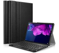 KARYLAX - Étui de Protection Slim (Noir) + Clavier Bluetooth pour Lenovo Tab P11 / Tab P11 Plus 11" 2021 (TB-J606F/J606L/J607)