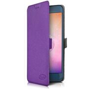 KARYLAX - Étui de Protection Universel M à Rabat latéral (Ref.Violet) Compatible pour Smartphone Logicom EZY 2