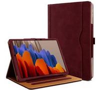 Karylax - Étui Housse de Protection Bordeau pour Samsung Galaxy Tab S8 Plus 12.4 Pouces (SM-X800) bordeau