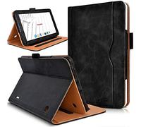 Etui De Protection - Thomson - Teo10-8g - Noir - Éco-Cuir - Support 3 Modes