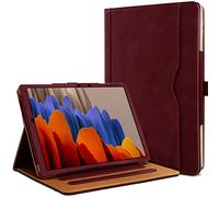 karylax - Étui Housse de Protection Support Bordeau pour Samsung Galaxy Tab S8 Plus / S7 FE / S7 Plus 12.4 Pouces (SM-X800/T736/T970)