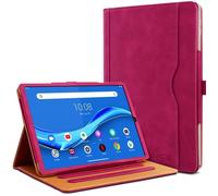 KARYLAX Étui Housse pour Lenovo Tab K10 TB-X6C6F 10,3'' - Rose fuchsia