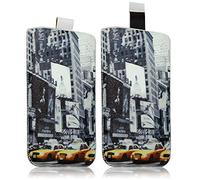 KARYLAX Etui Pochette XL Motif LM06 pour LOGICOM Le Connect