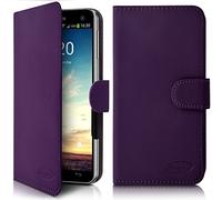 Karylax - Étui Portefeuille Universel L Couleur Violet pour Essentiel B HeYou 70