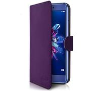KARYLAX - Etui Portefeuille Universel L Violet pour Smartphone Logicom Lunar