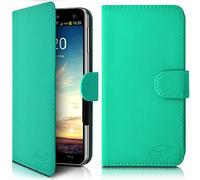 Karylax - Etui Portefeuille Universel S Couleur Turquoise pour Logicom Five