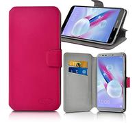 KARYLAX - Housse Coque Etui Porte-Carte Universel L (Ref.Rose) pour Smartphone Logicom Luma