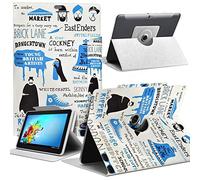 KARYLAX Housse Etui de Protection Motif MV03 Universel L pour Tablette Lexibook MFC511FR