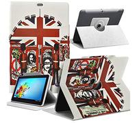 KARYLAX Housse Etui de Protection Motif MV05 Universel L pour Tablette Polaroid Atomic 400 10,1 Pouces