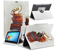 KARYLAX Housse Etui de Protection Motif MV12 Universel L pour Tablette Haehne 10,1 Pouces