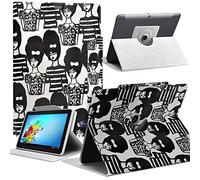 KARYLAX Housse Etui de Protection Motif MV15 Universel L pour Tablette Polaroid Atomic 400 10,1 Pouces