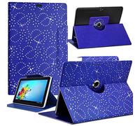 KARYLAX Housse Etui Diamant Universel S Couleur Bleu pour Tablette Lexibook LexiTab Master 7 Pouces