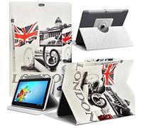 KARYLAX Housse Etui Motif MV11 Universel S pour Tablette Lexibook LexiTab Master 7 Pouces