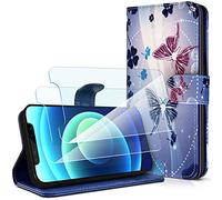 KARYLAX - Pack 2 Verres Flexibles + Étui Portefeuille (HF06 5-D) pour Logicom Flow