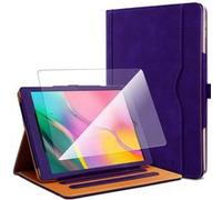 Karylax - Pack Étui de Protection Couleur Violet + 1 Verre Trempé pour Tablette Samsung Galaxy Tab A 10.1 SM-T510 Violet G