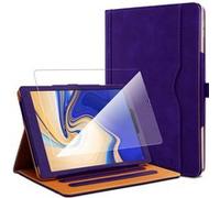 Karylax - Pack Étui de Protection Couleur Violet + 1 Verre Trempé pour Tablette Samsung Galaxy Tab S4 10.5 SM-T830 Violet G