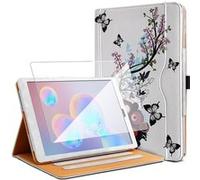Karylax - Pack Étui de Protection (Motif HF01) + 1 Verre Trempé pour Tablette Samsung Galaxy Tab S6 10.5 SM-T860 Motif HF01 G