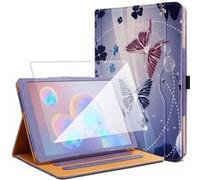 Karylax - Pack Étui de Protection (Motif HF06) + 1 Verre Trempé pour Tablette Samsung Galaxy Tab S6 10.5 SM-T860 Motif HF06 G