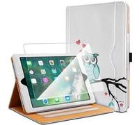 Karylax - Pack Étui de Protection (Motif MA09) + 1 Verre Trempé pour Tablette Apple iPad 9.7 (6e Gén - 2017/18) Motif MA09 G