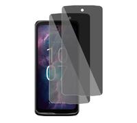 KARYLAX Pack x2 - Protection Anti-espion en Nano Verre Flexible pour Motorola Edge 60 Pro (Noir)