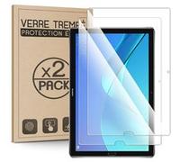 Karylax - [Pack x2] Verre Trempé Protection d'écran 100% transparent, Anti-Rayure pour Huawei MediaPad M5 10.8 Pouces Transparent G