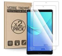Karylax - [Pack x2] Verre Trempé Protection d'écran 100% transparent, Anti-Rayure pour Huawei MediaPad M5 8.4 Pouces Transparent G