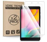 Karylax - [Pack x2] Verre Trempé Protection d'écran 100% transparent, Anti-Rayure pour Samsung Galaxy Tab A 8.0 SM-T290 - 8 Pouces Transparent G