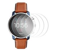 KARYLAX - [Pack x4 Protection d'écran en Verre Fléxible Dureté 9h, Film Protecteur pour Fossil Q Explorist HR (4.Gen) Montre connectée