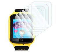 KARYLAX - [Pack x6 Protection d'écran en Verre Fléxible Dureté 9h, Film Protecteur 100% Transparent pour Montre Enfants PTHTECHUS PTH S12