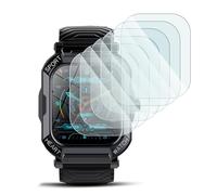 KARYLAX - [Pack x6 Protection Écran en Verre Flexible, dureté 9H Anti-rayures, Film Protecteur compatible pour PTHTECHUS Montre Connectée 1,44 Pouces