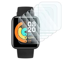 KARYLAX - [Pack x6 Protection Écran en Verre Flexible, dureté 9H Anti-rayures, Film Protecteur compatible pour AMAZFIT Bip 3 Pro Montre connectée