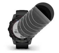 KARYLAX - Protection d'écran Anti-Espion en Verre Flexible, Anti-Rayures, Film Protecteur Confidentialité Privacy pour Garmin fénix 7 Pro Solar 47 mm Montre Connectée (Pack x6)