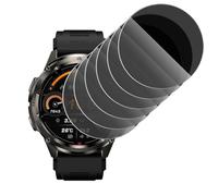 KARYLAX - Protection d'écran Anti-Espion en Verre Flexible, Anti-Rayures, Film Protecteur Confidentialité Privacy pour Montre Connectée KOSPET Tank T3 Ultra 2 1.43" (Pack x6)
