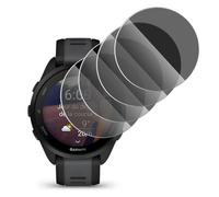 KARYLAX - Protection d'écran Anti-Espion en Verre Fléxible, Anti-Rayures, Film Protecteur Confidentialité Privacy pour Montre Connectée Garmin Forerunner 165/165 Music (Pack x4)