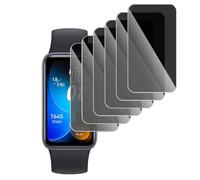 KARYLAX - Protection d'écran Anti-Espion en Verre Flexible, Anti-Rayures, Film Protecteur Confidentialité Privacy pour HUAWEI Band 10 Montre Connectée (Pack x6)