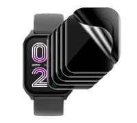 KARYLAX - Protection d'écran Anti-Espion Souple, Anti-Rayures, Film Protecteur filtre de Confidentialité Privacy Compatible pour Montre Connectée Dakofied 1.83 pouces (Pack x6)